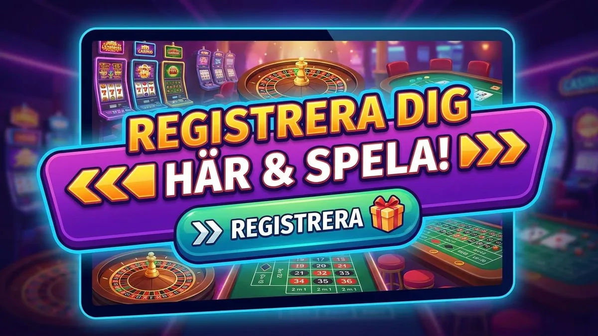 Registrera dig med bonus